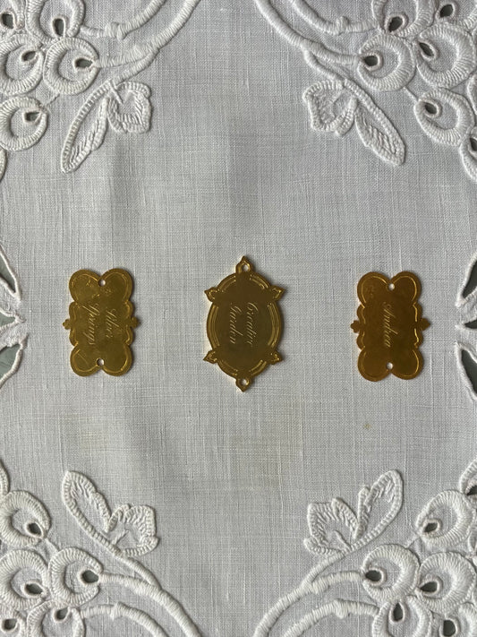 Archive Adornments / Engravable Charm