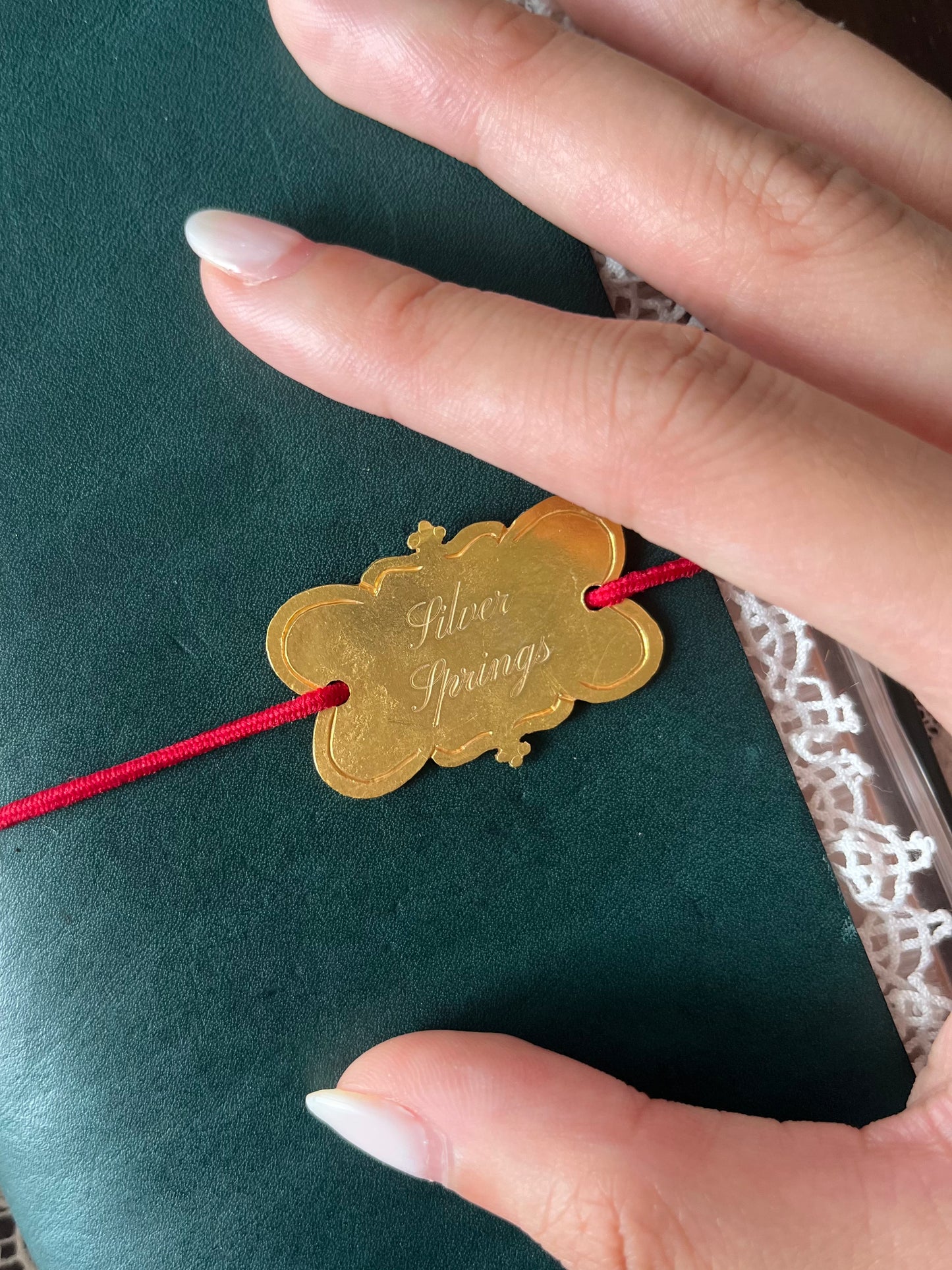 Archive Adornments / Engravable Charm